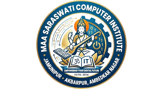 Maa Saraswati Computer Institute Logo